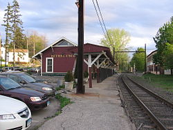 Bethel Cycle in old station 013